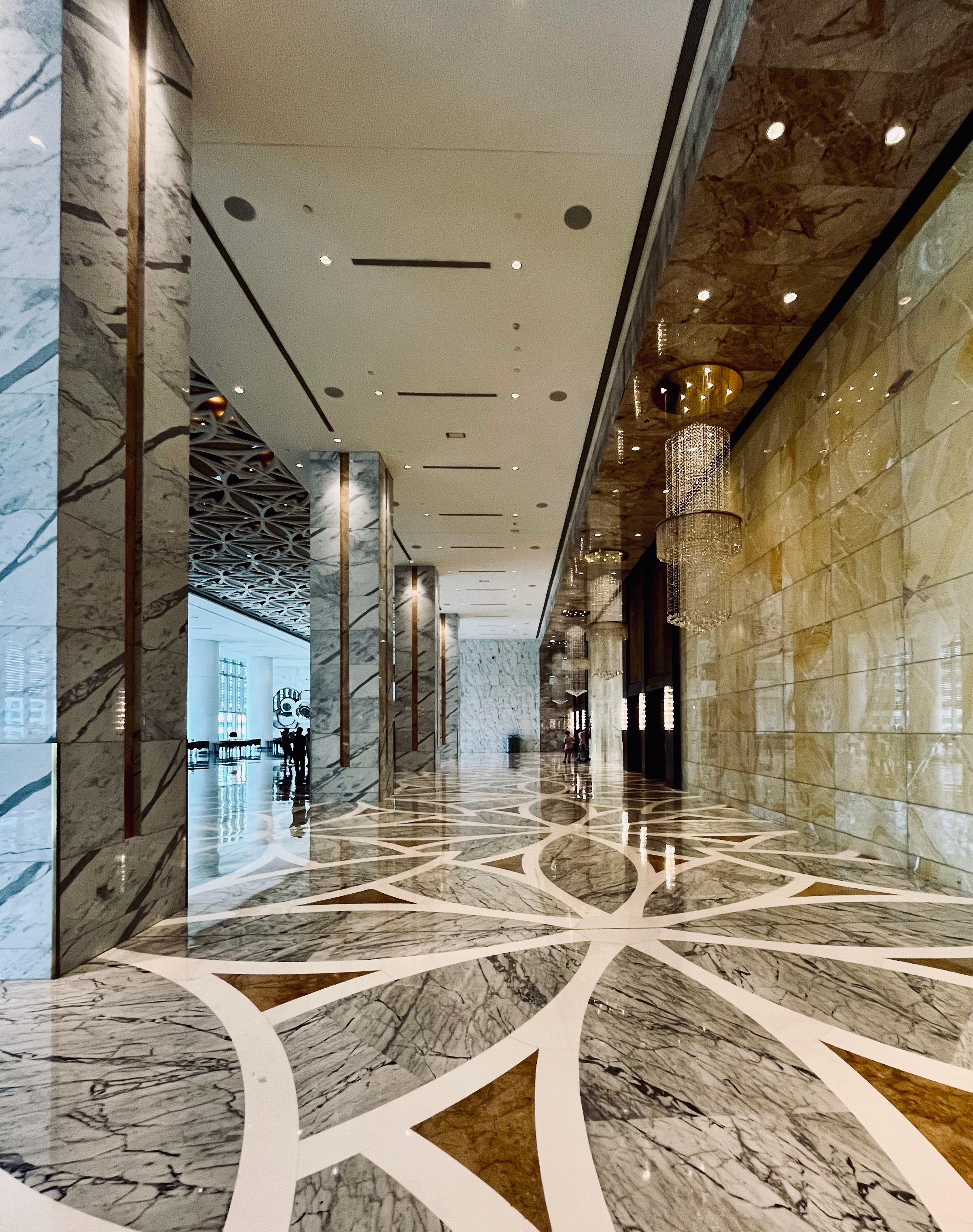 Sảnh đá marble sang trọng